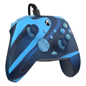 PDP Rematch Glow Wired Controller for Xbox Series X|S - Blue Tide - image 5