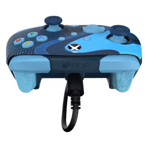 PDP Rematch Glow Wired Controller for Xbox Series X|S - Blue Tide - image 7