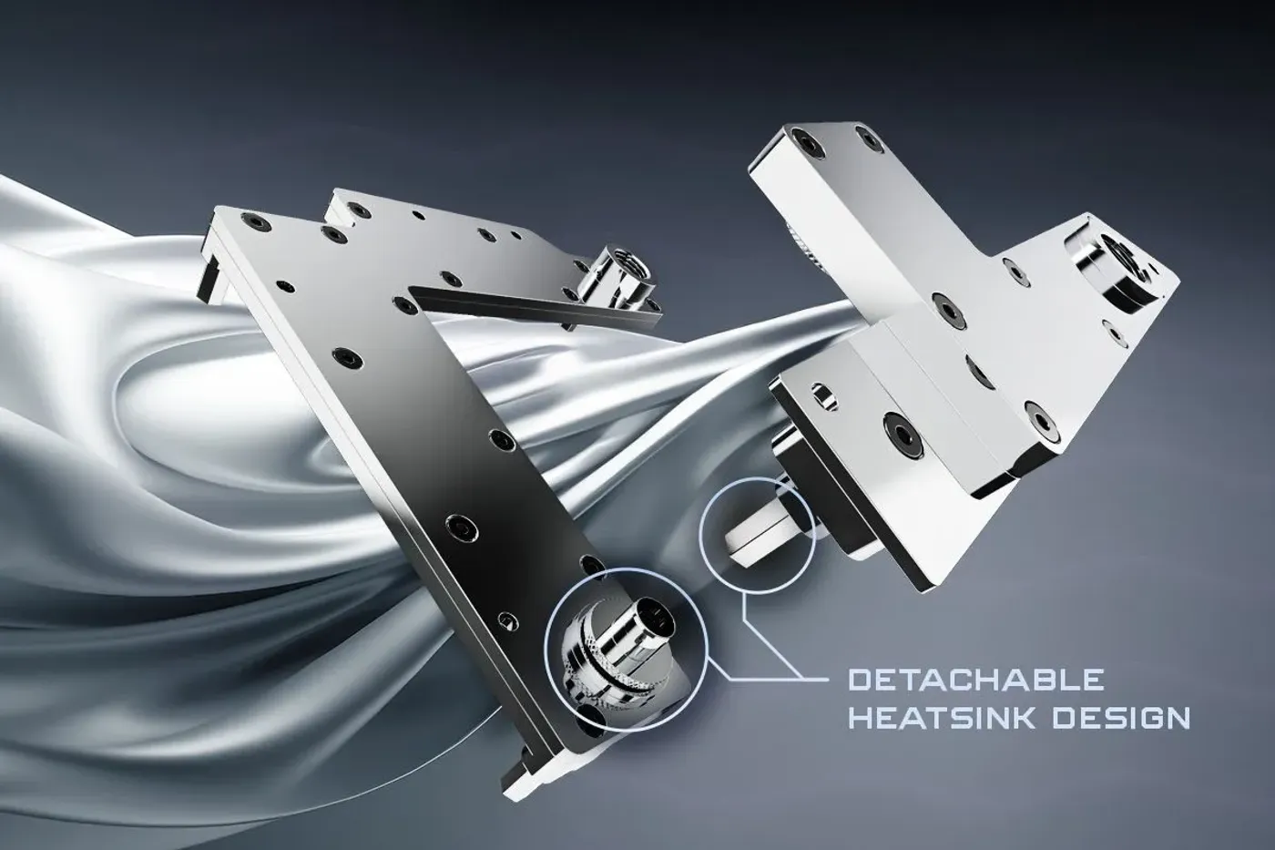 Individual Water Blocks for VRM and M.2