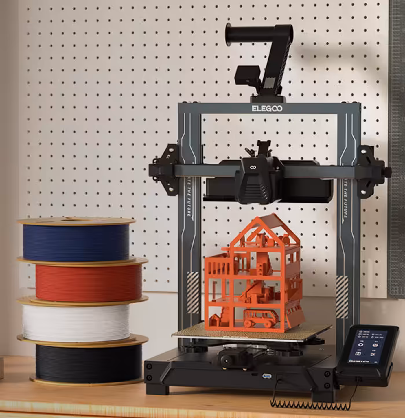 Filament compatible with various FDM 3D printer setups
