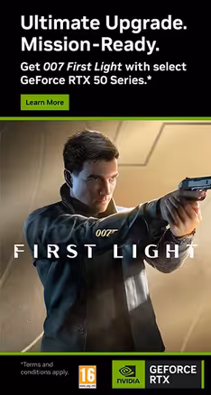 Nvidia GeForce RTX 50 Series 007 First Light Bundle