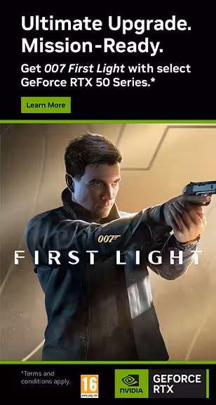 Nvidia GeForce RTX 50 Series 007 First Light Bundle