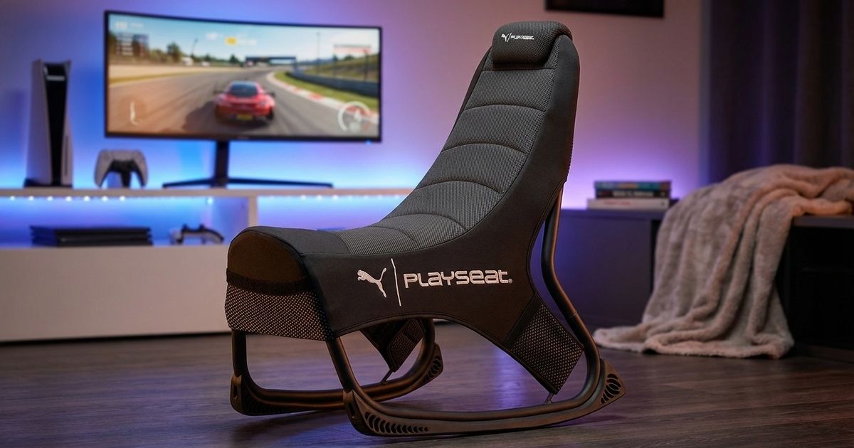 Playseat Puma Active Gaming Seat — Breathable Comfort & Adjustable
