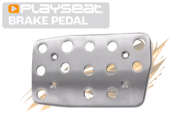 Playseat RAC00166 Brake Pedal — Larger Surface & Stainless Steel - image 1 Playseat RAC00166 Brake Pedal — Larger Surface & Stainless Steel - image 1