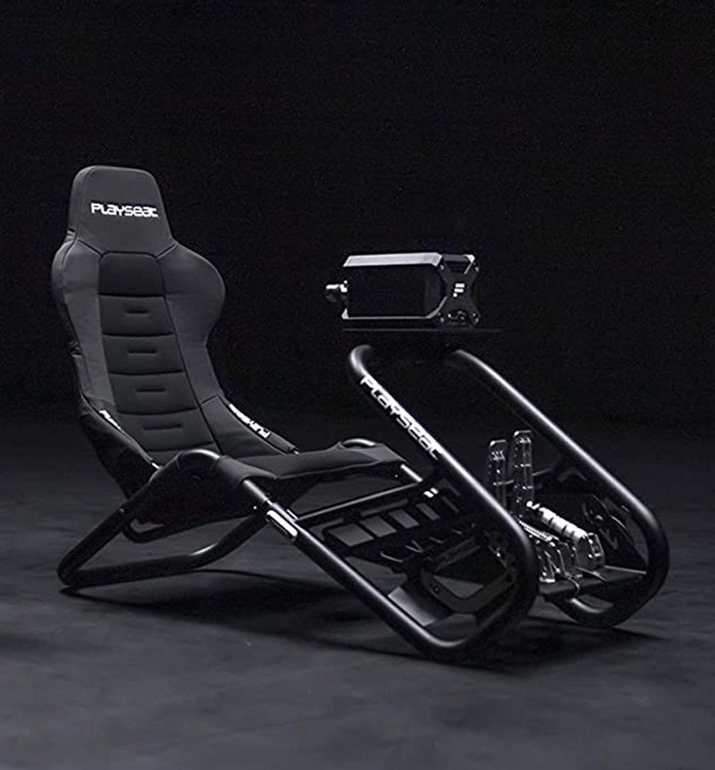 Steel and aluminium open cockpit frame of the Playseat Trophy