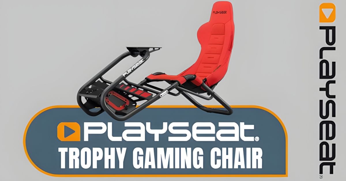 Playseat Trophy RAP00314 Racing Chair – Pedal-Optimized, Adjustable