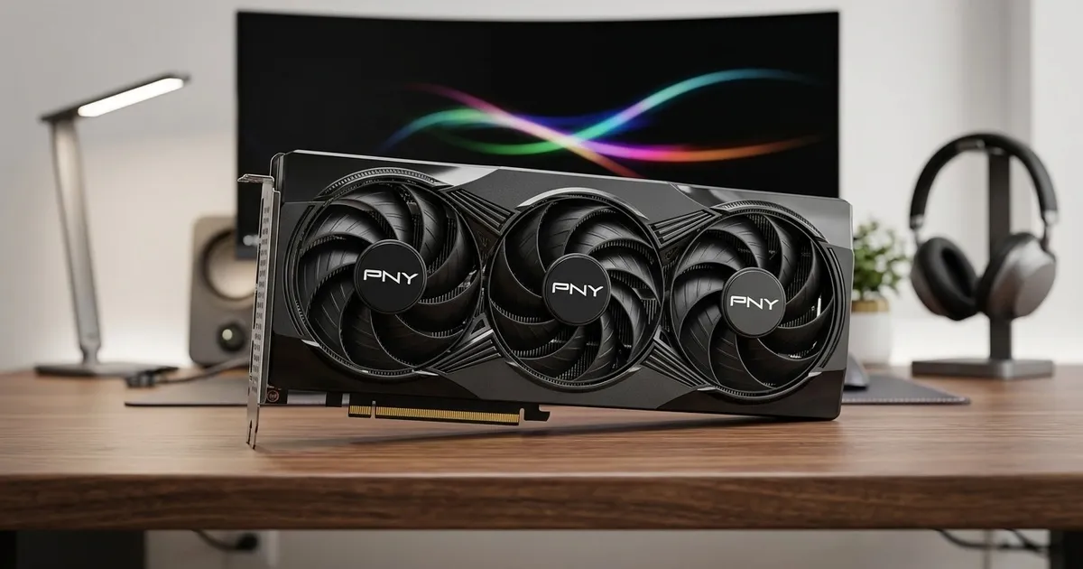 PNY GeForce RTX 5060 EPIC-X 8GB OC — 28Gbps GDDR7 | Evetech