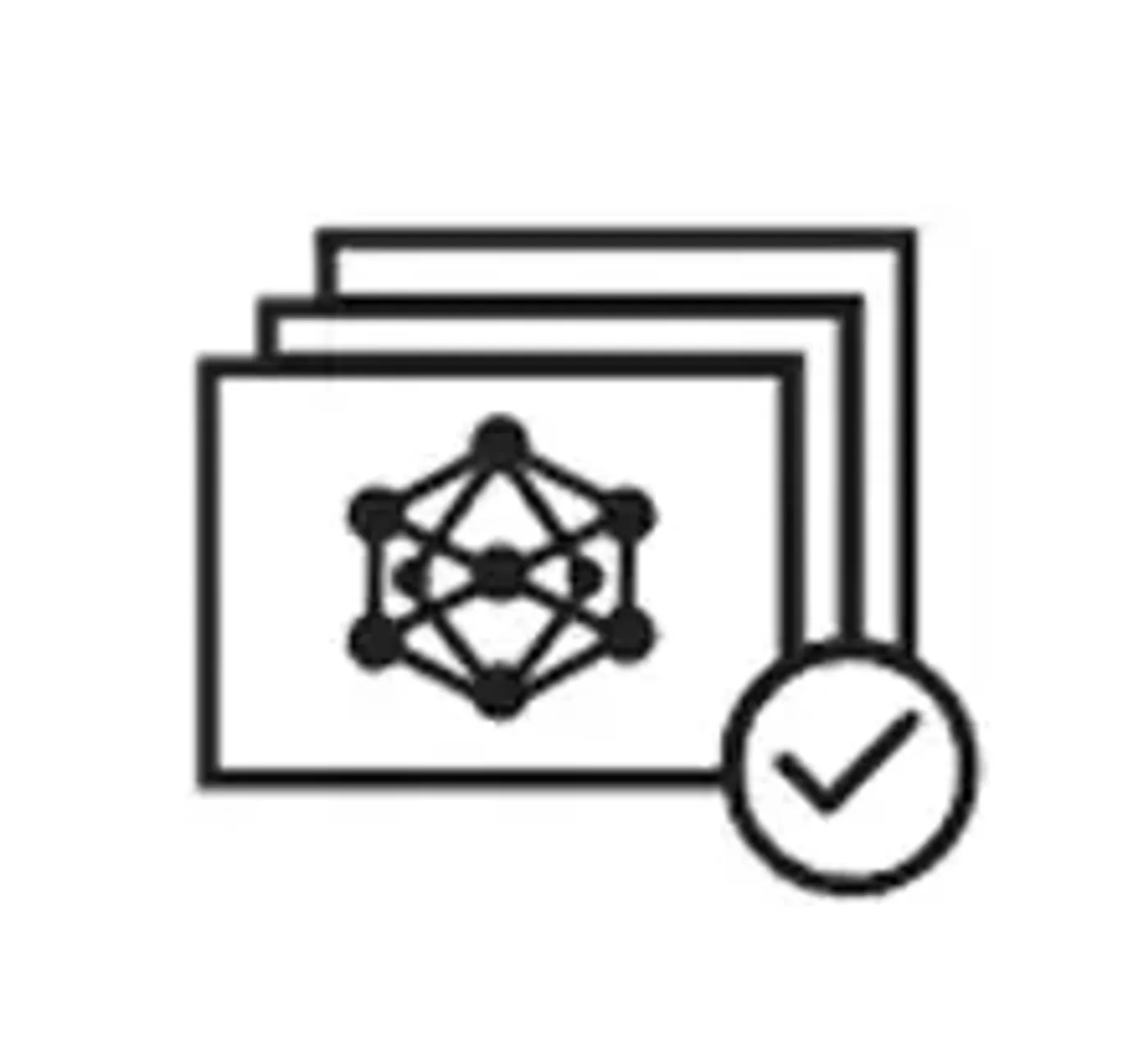 Icon representing DLSS 4 with Multi Frame Generation for AI graphics