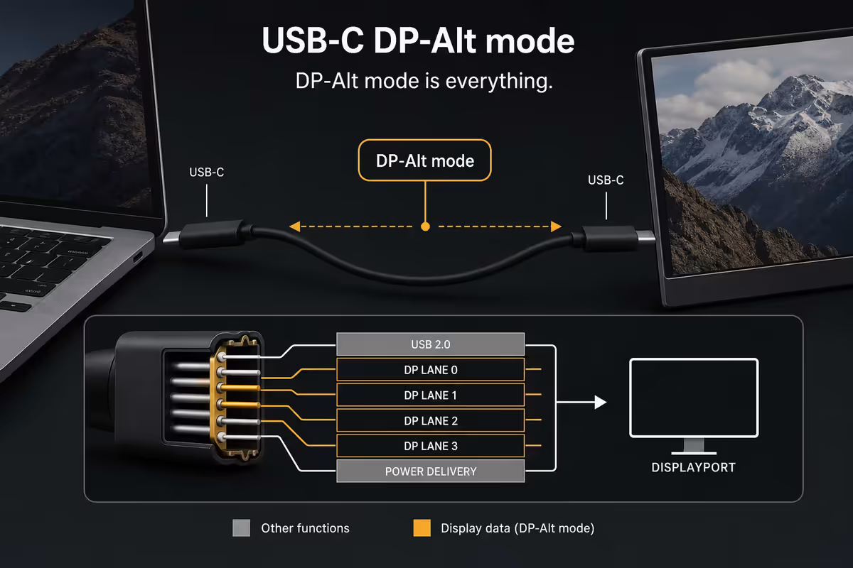 Portable monitor types & sizes