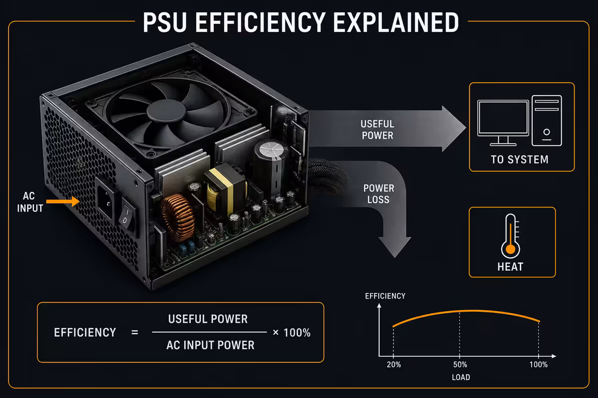 What PSU efficiency actually means