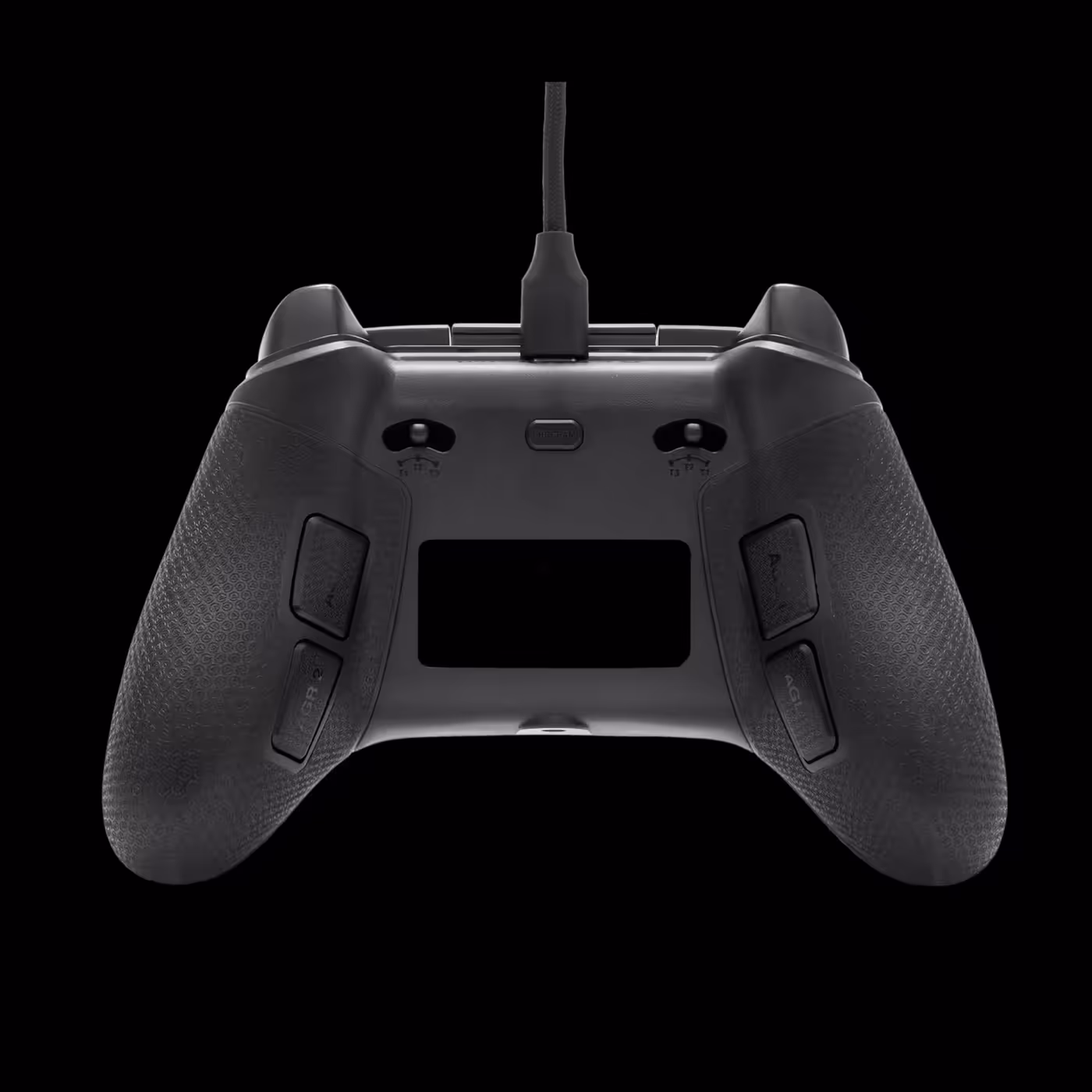 Back of the PowerA FUSION Pro 4 showing its four back buttons