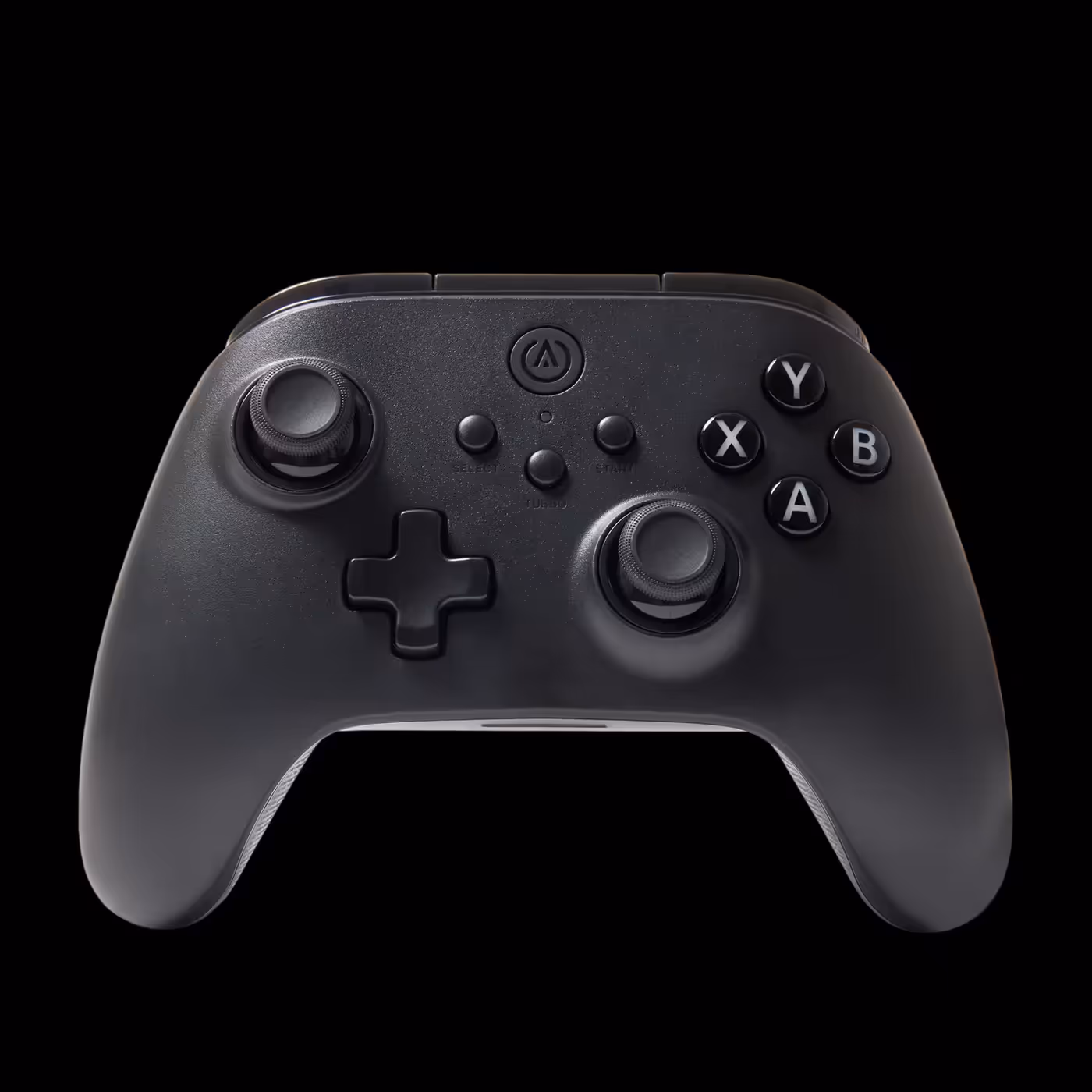 Black PowerA OPS v1 wireless controller from the front