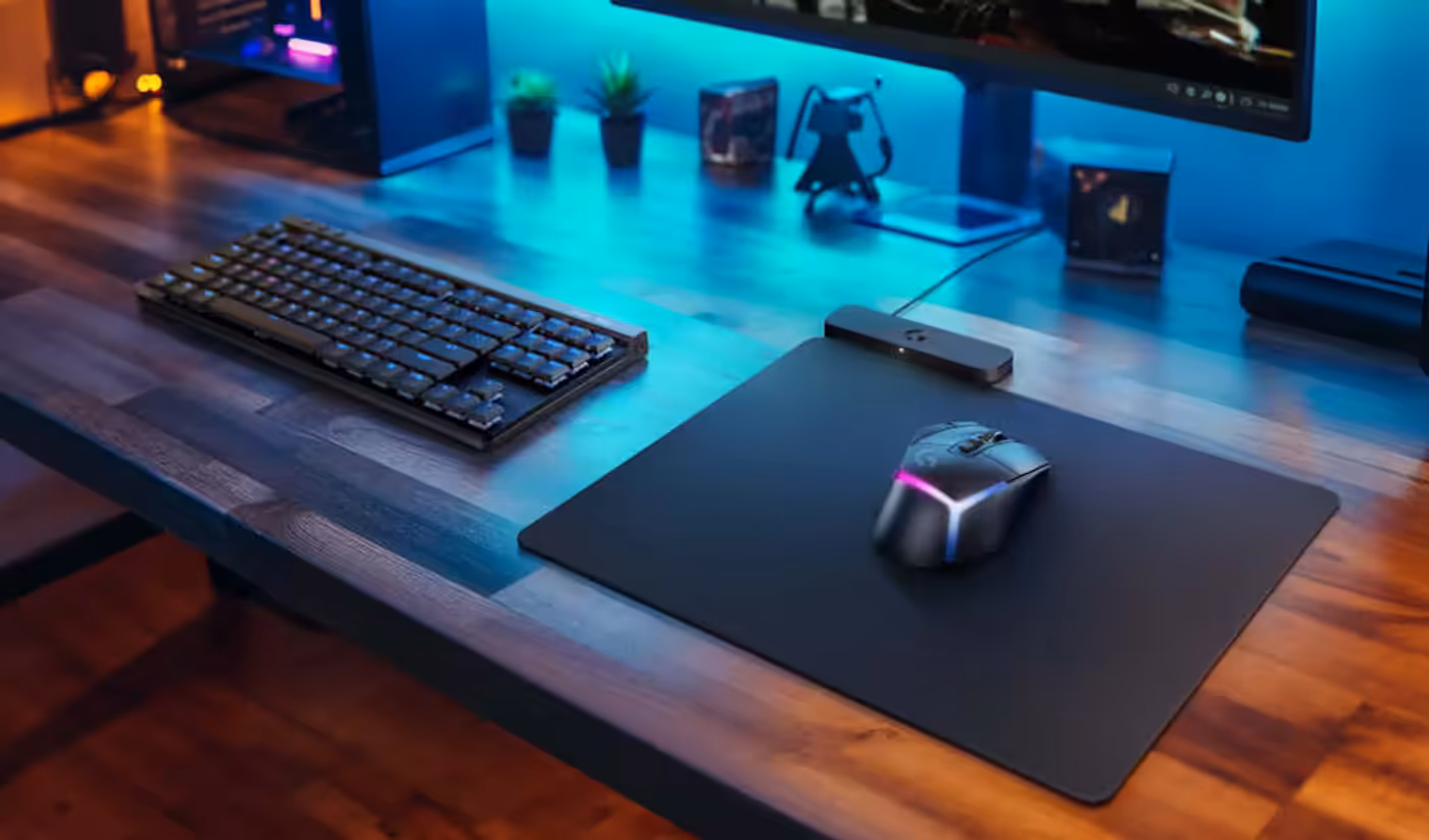 POWERPLAY 2 system providing continuous wireless mouse charging