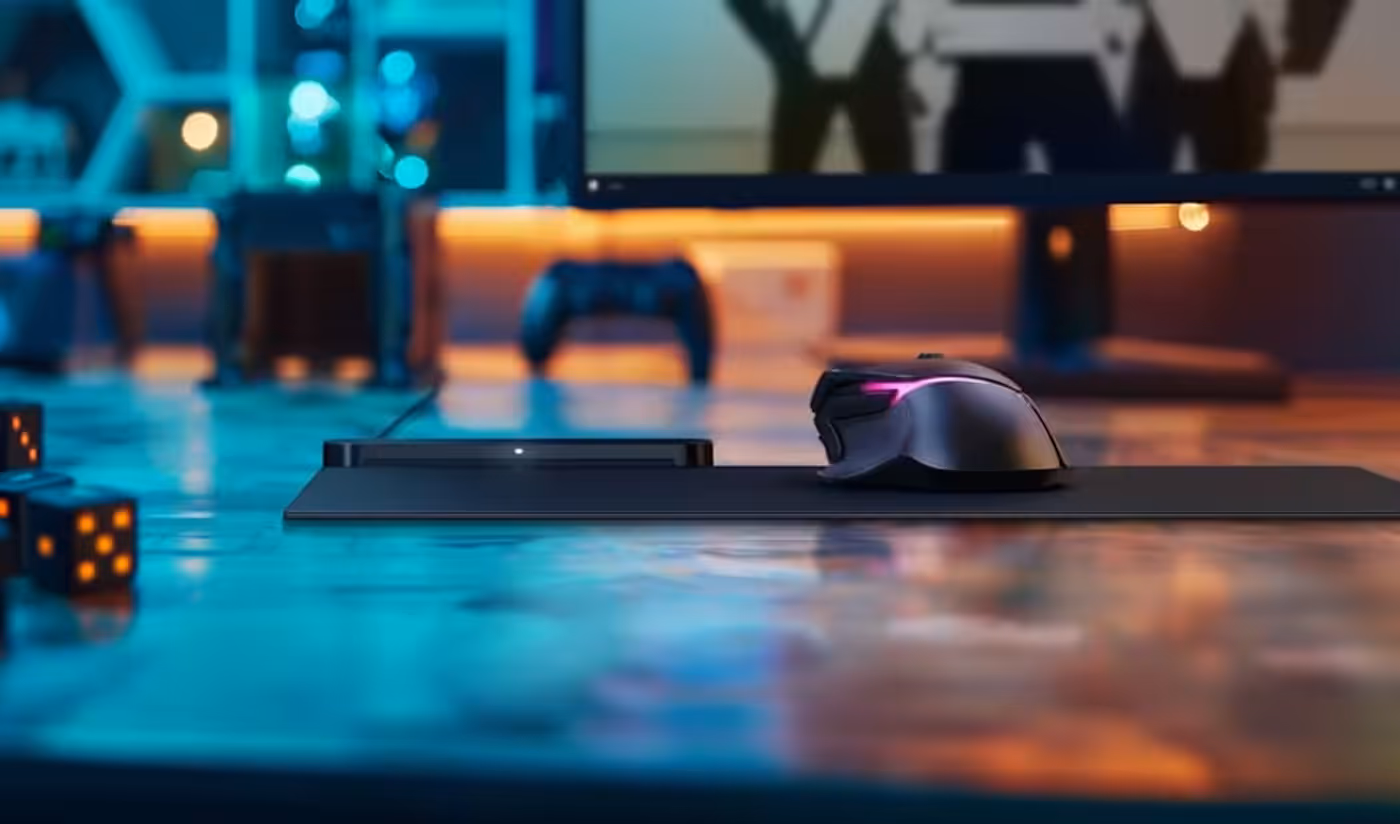 Slim POWERPLAY 2 Base and performance cloth gaming mouse pad
