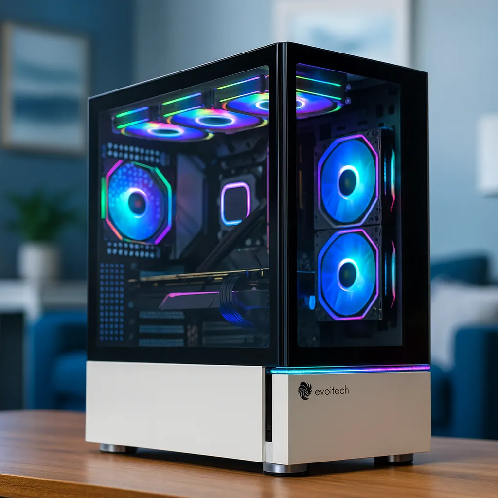 Ryzen 7 9800X3D + RTX 5070 Ti Gaming PC | DDR5 | Evetech