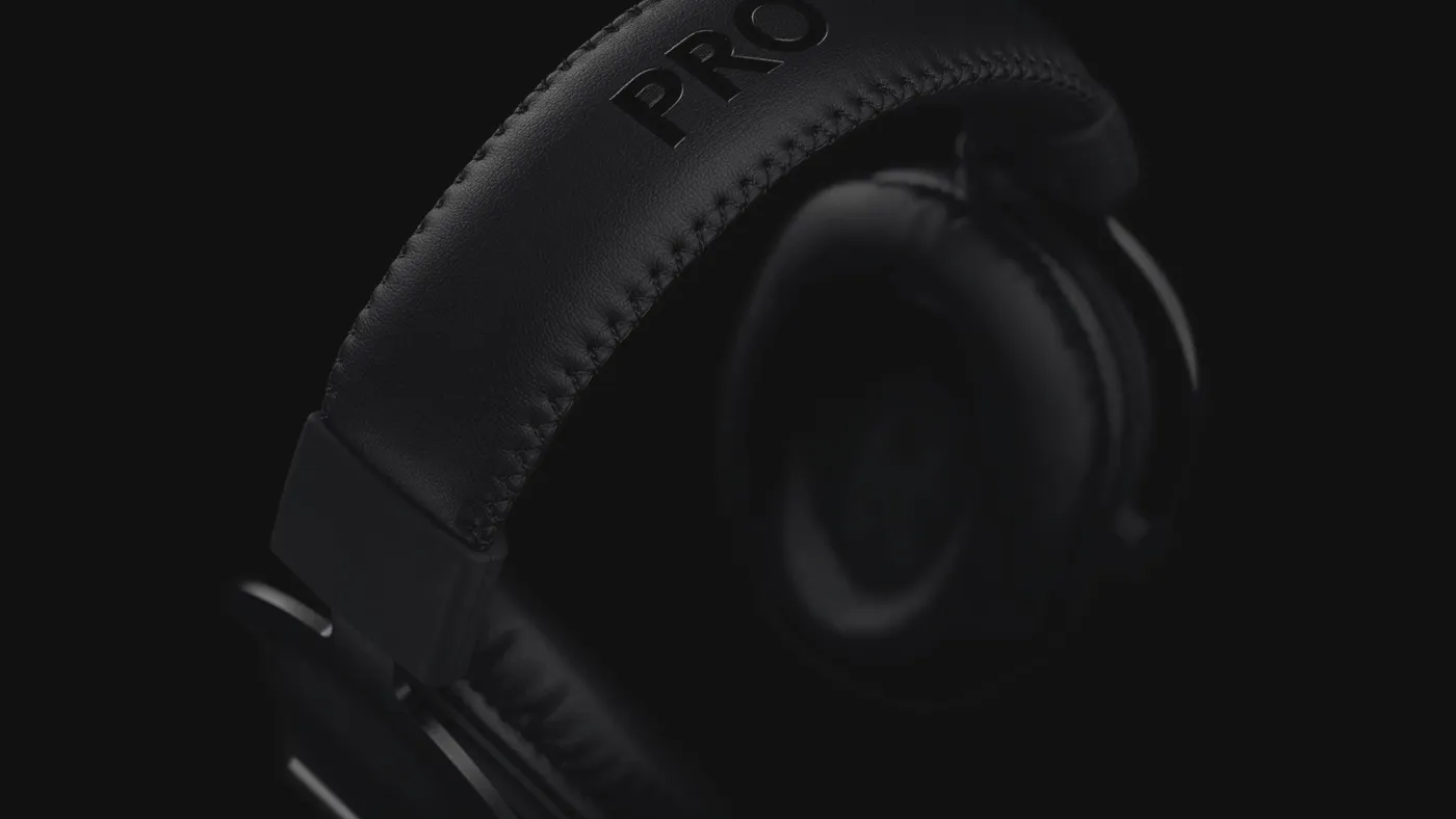 Logitech Pro X gaming headset designed for professional competitive play