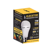 Elecstor TIT-A60-7W-B22CW Rechargeable B22 Bulb – Cool White, 4h - image 5