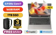 Proline Thinline V14 Core i7 Laptop with 16GB RAM & 1TB SSD - image 1