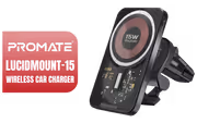 Promate LucidMount-15 15W MagSafe Wireless Car Charger - image 1