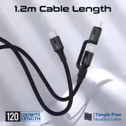 Promate PowerLink-CCi 60W 2-in-1 Charging Cable - image 4