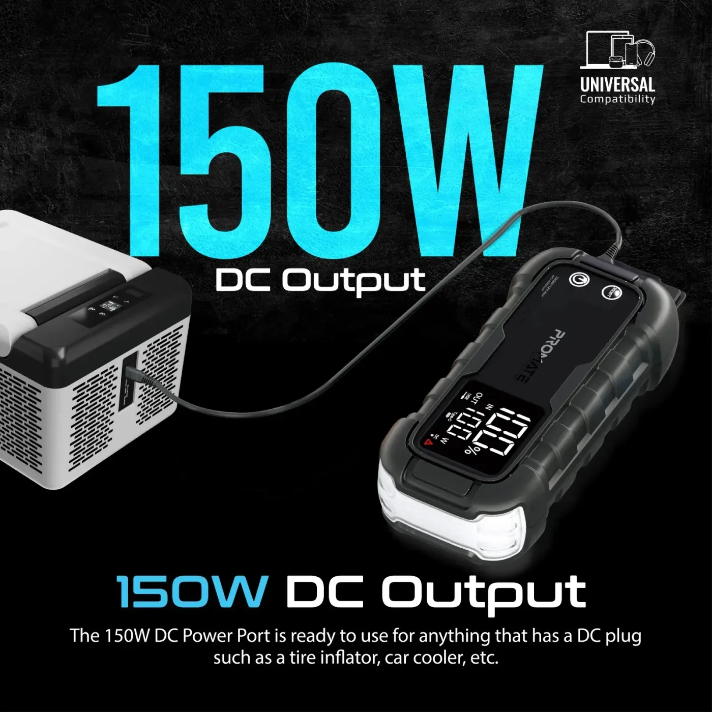 45W USB-C input port on the Promate SPARKTANK-20
