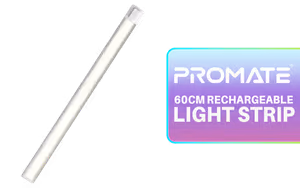 Promate 60cm Rechargeable Light Strip - Image 1