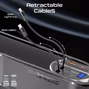 Promate CarMate-RPD 65W Car Organizer & Charger - image 4