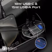 Promate CarMate-RPD 65W Car Organizer & Charger - image 9
