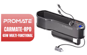 Promate CarMate-RPD 65W Car Organizer & Charger - image 1