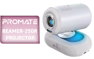 Promate Beamer 250R Wireless LCD Projector - Image 1