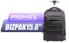 Promate BIZPAK-TR 15.6" Heavy Duty Trolley Bag - High Capacity - image 1