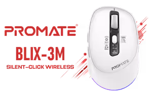promate-blix-3m-silent-click-mouse - Image 1