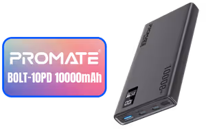 promate-bolt-10pd-10000mah-power-bank promate-bolt-10pd-10000mah-power-bank - Image 1