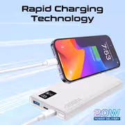 Promate BOLT-10PD 10000mAh USB-C 20W Portable Charger - image 5