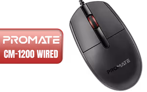Promate CM 1200 Ergonomic Optical Mouse Promate CM 1200 Ergonomic Optical Mouse - Image 1