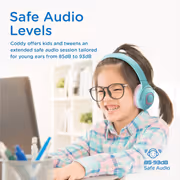 Promate Coddy Bubblegum Wireless Kids Headphone – 20H Playtime - image 6