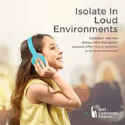 Promate Coddy Bubblegum Wireless Kids Headphone – 20H Playtime - image 8