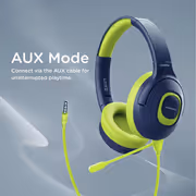 Promate Coddy Emerald Wireless Kid Headphones — 20h Playtime - image 2