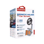 Promate MAGHOLD-90 Magnetic Car Monitor Phone Holder – Aluminum - image 3