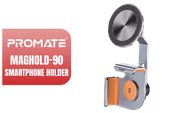 Promate MAGHOLD-90 Magnetic Car Monitor Phone Holder – Aluminum - image 1