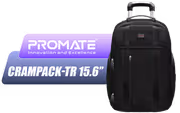 Promate CRAMPACK-TR Trolley Bag for 15.6" Laptops - image 1