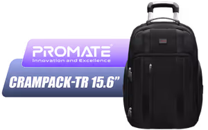 Promate CRAMPACK Premium Heavy Duty Trolley Bag - Image 1