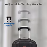 Promate CRAMPACK-TR Trolley Bag for 15.6" Laptops - image 9