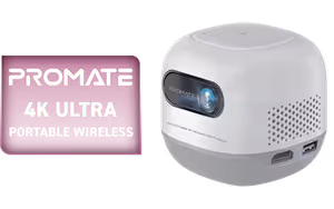 Promate CubeCast 2 4K Ultra Portable Wireless DLP Projector Promate CubeCast 2 4K Ultra Portable Wireless DLP Projector - Image 1