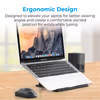 Promate DESKMATE-5.GREY Aluminum Laptop Stand up to 17" - image 6