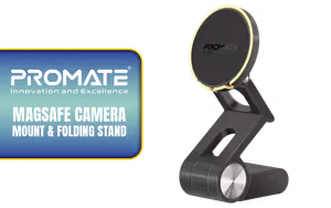 Promate Extendable Camera Mount and Folding Stand black - Image 1