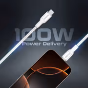 Promate Fusion-CCW 100W Multi-Device Charging Cable - White - image 7