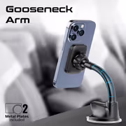 Promate MagMount-Pro Gooseneck Magnetic Phone Holder – N52 Magnets - image 4