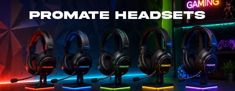 Promate headsets South Africa - buy gaming & wireless headsets online 🎧🇿🇦