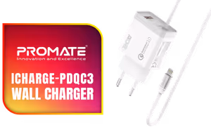 Promate iCharge-PDQC3 Wall Charger Promate iCharge-PDQC3 Wall Charger - Image 1